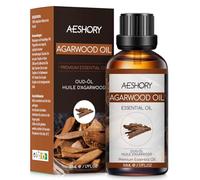 AESHORY Aceite Esencial de Oud 50ML, Natural Aceite de Aromaterapia de Oud, Aceites de Fragancia Premium para Humidificador Difusor, Masaje, Baño, Cuidado la Piel, Relajación y Calma