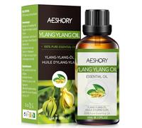 AESHORY Aceite Esencial de Ylang Ylang 50ML, Natural Aceite de Ylang Ylang, Aceites de Fragancia Aromaterapia Premium para Humidificador, Masaje, Baño, Cuidado la Piel, Relajación y Calma