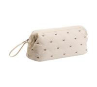 AeSiliFlex Estuche de viaje para herramientas de pelo para Airwrap y Shark Styler, bonita bolsa de transporte con almacenamiento de accesorios, bolsa ligera para secador de pelo, beige, L, Estuche de