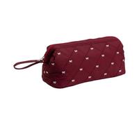 AeSiliFlex Estuche de viaje para herramientas de pelo para Airwrap y Shark Styler, bonita bolsa de transporte con almacenamiento de accesorios, bolsa ligera para secador de pelo, Red, L, Estuche de