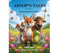 AESOP'S TALES: Volume 3 - Coloring Story Book: A fun collection of four moral tales to read and color