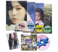 aespa - 3rd Mini Album [MY WORLD] (Intro Ver. - Random Cover) Dust Jacket + Photobook Cover + Photobook + CD-R + Photocard + Poster + 2 Pin Button Badges + 4 Extra Photocards