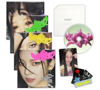 aespa - 3rd Mini Album [MY WORLD] (Poster Ver. - Random Ver.) Poster Cover + Poster + CD-R + Postcard + Sticker + Photocard + 2 Pin Button Badges + 4 Extra Photocards
