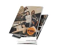 aespa - MY WORLD [Tabloid ver.] 3er mini álbum + póster plegado (+ 1 póster plegado)