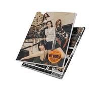 aespa - MY WORLD [Tabloid ver.] 3er mini álbum + póster plegado (solo CD, sin póster)