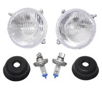 AEspares 2 faros delanteros compatibles con John Deere 1750 2140 3040 3050 3130 3140 3350 3650