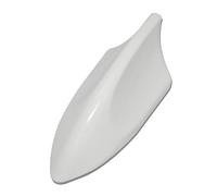 AEspares Antena falsa autoadhesiva impermeable con forma de aleta de tiburón blanco
