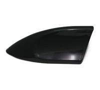 AEspares Antena falsa autoadhesiva impermeable y elegante con forma de aleta de tiburón negro