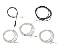 AEspares Cable de freno de mano y acelerador de embrague de motor trasero compatible con Bajaj Tuk Tuk RE