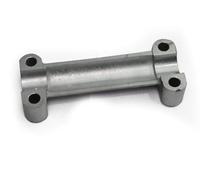 AEspares Compatible con manillar de motocicleta Royal Enfield Himalayan de acero cromado