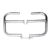 AEspares Compatible con Royal Enfield Interceptor 650 Gran Motor Protector de Pierna Barra Crash Bar Cromo