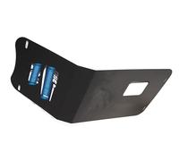 AEspares Compatible con Royal Enfield Meteor 350 negro conjunto de protección de sumidero