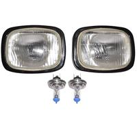 AEspares Faro delantero con bombilla izquierda y derecha compatible con tractor Swaraj 744 FE