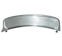 AEspares Guardabarros delantero de aluminio para matrícula de 9 pulgadas compatible con Norton BSA Triumph Royal Enfield