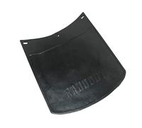 AEspares Guardabarros delantero y trasero de goma negro para motocicleta Rajdoot