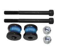 AEspares Juego de elevadores de altura de manillar negro compatible con KTM Duke 125 200 250 390