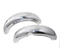 AEspares Juego de guardabarros delantero y trasero compatible con Royal Enfield Classic 350cc 500cc