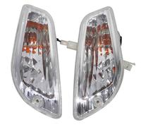 AEspares Juego de intermitentes delanteros compatibles con Vespa LX LXV 50 125