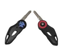 AEspares Juego de llaves en blanco de corte izquierdo estilo abatible compatible con motocicletas Bajaj