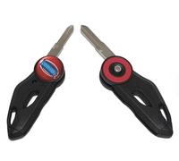 AEspares Juego de llaves en blanco de corte izquierdo estilo abatible compatible con motocicletas Jawa