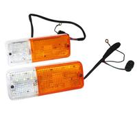 AEspares Juego de luces LED de estacionamiento para guardabarros delantero, compatible con Suzuki Jimny Samurai SJ410 SJ413