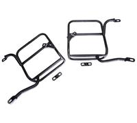 AEspares Kit de montaje de alforja negro compatible con Royal Enfield New Classic Reborn 350