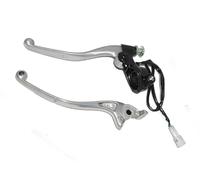 AEspares Kit de palanca de embrague y freno, color negro, compatible con Royal Enfield Meteor 350 y Classic 350 Reborn KAA00057/A