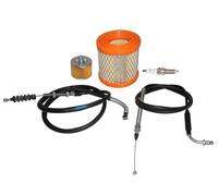 AEspares Kit de servicio compatible con Royal Enfield New Classic Reborn 350 y Meteor 350 1570120 1570250 1100230 1100229 RLH00100