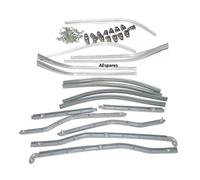 AEspares Lambretta GP DL - Kit completo de tiras para corredor de suelo, color gris