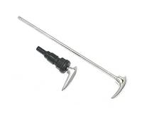 AEspares Lambretta - Pomo de estrangulador y palanca de grifo de gasolina cromado GP LI TV SX Series 1 2 3