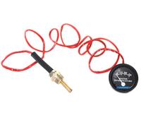 AEspares Medidor de temperatura del agua negro compatible con John Deere 50 60 70 520 530 620 630 720 730