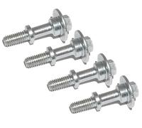 AEspares Tornillo de tapa basculante de válvula 4 unidades compatible con Royal Enfield Interceptor GT 650 575248