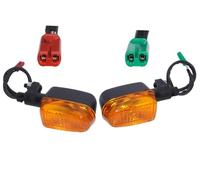 AEspares Trafficator - Juego de indicadores de parpadeo compatible con Royal Enfield Himalayan 411 KAC00023/A