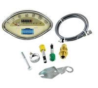 AEspares Velocímetro + piezas de repuesto 120 km/h compatible con Vespa 150 VBB1T VBB2T VBB GL GTGS Sprint