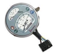 AEspares Velocímetro VESPA LML STELLA PX Lusso 80, 125, 150, 200, 120KMPH- 80MPH GRIS