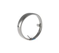 AEspares Visera Aero plateada compatible con Royal Enfield Classic Reborn & New Bullet 350 KXA00085