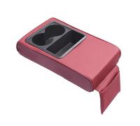 AESRTMJ Cojín Apoyabrazos Auto Portavasos Trasero Asiento Trasero Soporte De Codo Elevado Soporte Para Apoyabrazos(Rosa)