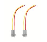 AESRTMJ Conector hembra de cable flexible 194 168 T10 PGS enchufe de luz de señal de giro delantera y trasera 2 uds.