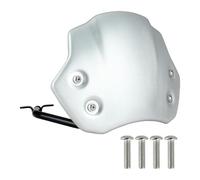 AESRTMJ Deflector De Viento De Aluminio para Carenado Delantero Parabrisas para B&MW R NineT P&URE para Scrambler 2016-2023 R 12 NineT 2023-ON(Plata)