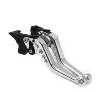 AESRTMJ Manetas De Embrague Y Freno Cortas Para Motocicleta Para SUZUKI GSX-R 600 GSX-R750 2006-2017 GSX-R1000 2009-2015(Silver.)