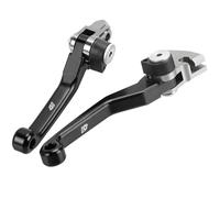 AESRTMJ Manetas De Freno Y Embrague Aluminio Para Motocicleta Para YAMAHA YZ450F 2009-2022(NEGRO)