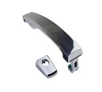 AESRTMJ Manija De Puerta Exterior para Chevrolet para Epica 2010 2011 2012 2013 2014 2015 2016 2017 2018(Cromo,Frente Izquierdo)