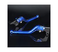 AESRTMJ Palanca De Embrague De Freno Ajustable Para Motocicleta Para Yamaha TZR 50 TZR50 (5WXL) Europa 2003 2004 2005 2006 2007 2008 2009 2010-2012(Azul,177mm)