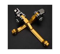 AESRTMJ Palancas De Freno Y Embrague Plegables Aluminio CNC Para Motocicleta Cross Para XR250 2005-2012(Oro)