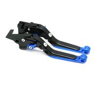 AESRTMJ Para Benelli Para Jinpeng 502 TRK502 TRK 502X 2018-2021 Palancas De Freno Y Embrague Plegables Extensibles Ajustables Para Motocicleta(Negro Azul)
