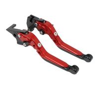 AESRTMJ Para Benelli Para Jinpeng 502 TRK502 TRK 502X 2018-2021 Palancas De Freno Y Embrague Plegables Extensibles Ajustables Para Motocicleta(ROJO)