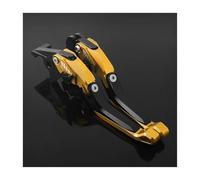 AESRTMJ Para CB750 Para HORNET 2023-2025 5D Accesorios De Motocicleta Palancas Embrague Freno Ajustables(Gold Black)