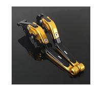AESRTMJ Para CBR650R 2019-2024 Accesorios De Motor Juego Palancas Freno Y Embrague Manija Plegable Ajustable(Gold Black)