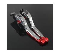 AESRTMJ Para CBR650R 2019-2024 Accesorios De Motor Juego Palancas Freno Y Embrague Manija Plegable Ajustable(Gray Red)