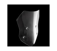 AESRTMJ para CFMOTO 650MT 650 MT modificación de Parabrisas Parabrisas Delantero y Parabrisas Alto de Placa Pectoral Spoiler Deflector de Viento Accesorios de Motocicleta(Transparente,64cm)